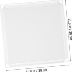 組み立てラック棚板（ホワイト、３0ｃｍ×３0ｃｍ)の画像