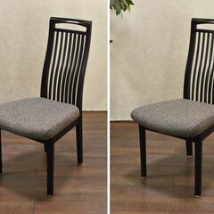 【ヤ取終了5/2】≪zyt1392ジ≫ 2脚セット シギヤマ家具...