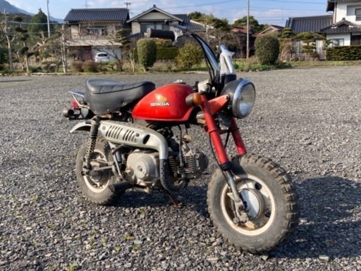 【売約済み】Z50J モンキー 6v 3速 50cc 不動