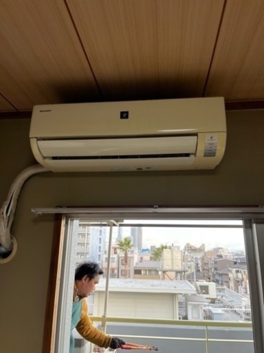 2010年式　シャープ2.8kw 家電 季節、空調家電 エアコン