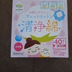 大衛株式会社　清浄綿　　１箱　40包の画像