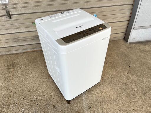 【商談中】洗濯機 6.0K パナソニック NA-F60B10 2017年製 中古動作品 クリーニング済み