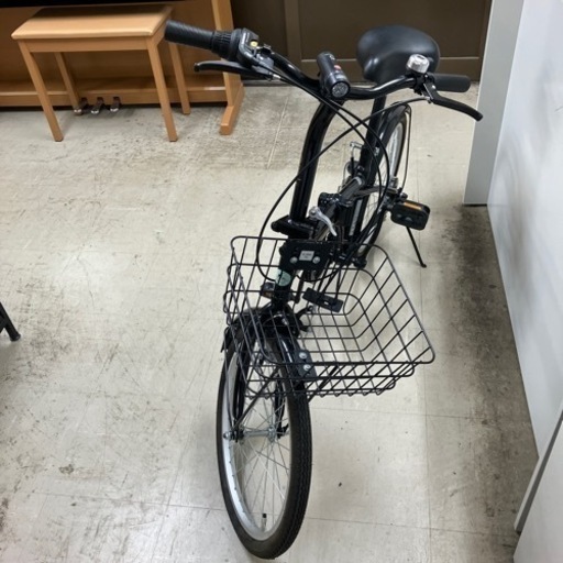 ロ2403-303 CAPTAIN STAG 20インチ 折りたたみ自転車 Oricle ブレーキ確認済み 6段変速の確認はしてません