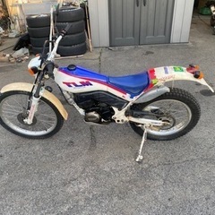 ホンダ　TLM220R 書付　放置不動　レストアベース　部品取り　MD23の画像