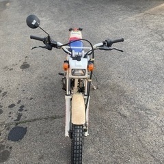 ホンダ　TLM220R 書付　放置不動　レストアベース　部品取り　MD23の画像
