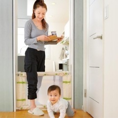 【ベビーゲート】ママらくソフトゲートMの画像