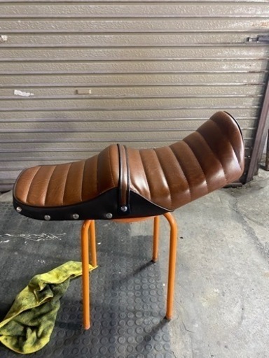 XJR400 4HM 茶色　タックロールシート