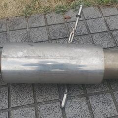 インプレッサwrx　GDB, GDA用　砲弾マフラー　BLITZサスパワーセット　の画像