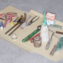 工具小道具色々　&　🔥燃える木端【写真】含む