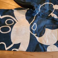 ジーパン　ディズニー　ミッキー　ペイント　未使用品の画像