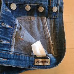 ジーパン　ディズニー　ミッキー　ペイント　未使用品の画像