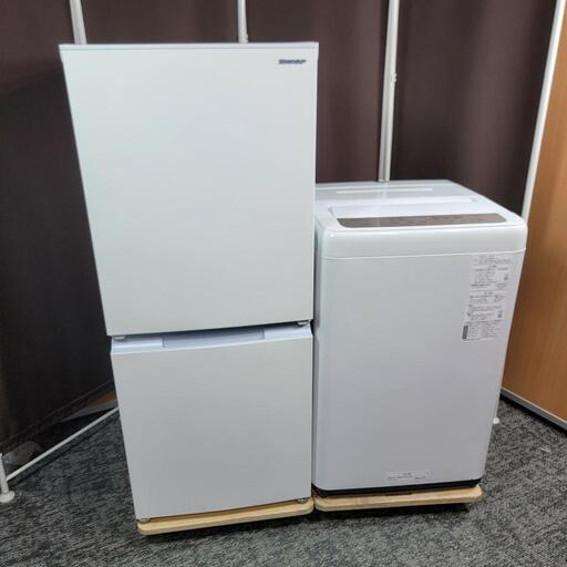 ‍♂️rh060317売約済み‼️配送設置は無料‼️最新2022年製✨SHARP × Panasonic 家電セット
