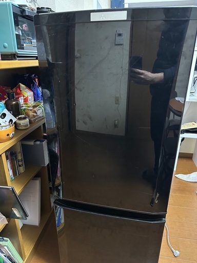 三菱　単身向け2ドア冷蔵庫
