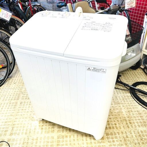 5/23東芝/TOSHIBA 二層式洗濯機 VH-60L 2015年製 6キロ