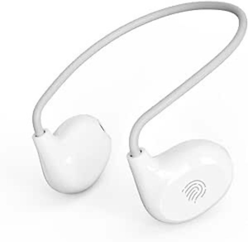 2024業界新登場 空気伝導イヤホン Bluetooth 5.3 ワイヤレスイヤホン 耳を塞がない 非 骨伝導 ヘッドセット ブルートゥースイヤホン 耳掛け式 スポーツ向け イヤホン 7時間連続使用 15g超軽量 防水防滴 通話 リモート会議 テレワーク 在宅勤務に使用可能 プレゼント 日本語取り扱い説明書（白）