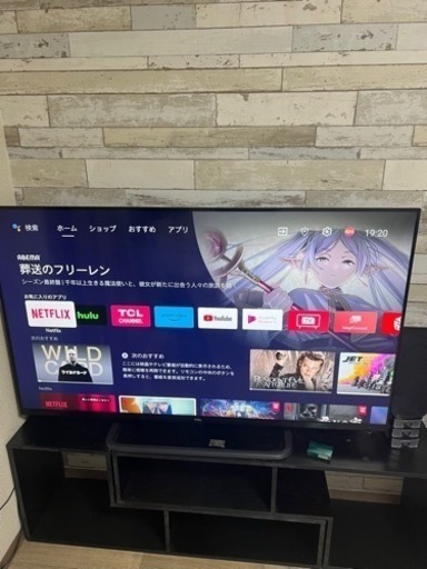 (中古)55型　4Kスマートテレビ