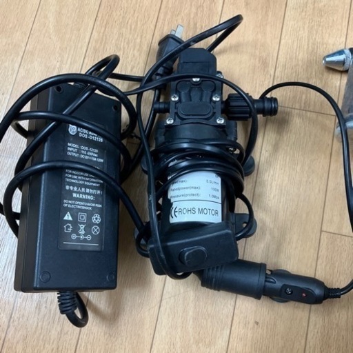 エアコンプレッサー　　H&H オイルレス ミニエアーコンプレッサー　HMAC-50　三共コーポレーション　車整備→値下げしました