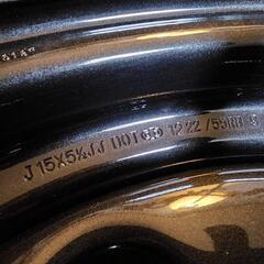 決まりました！ジムニーシエラ JB74 純正タイヤ＆スチールホイール 15インチの画像
