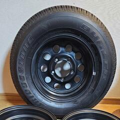 決まりました！ジムニーシエラ JB74 純正タイヤ＆スチールホイール 15インチの画像