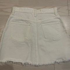SLY ホワイトデニムスカートの画像