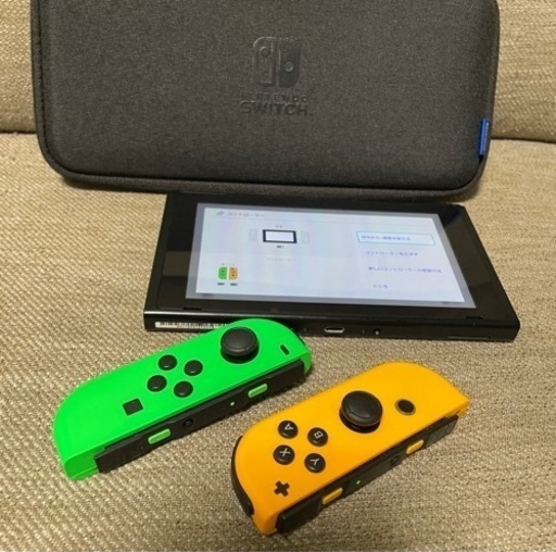 お取引相手決まりました】NintendoSwitch本体＋ジョイコン＋キャリング