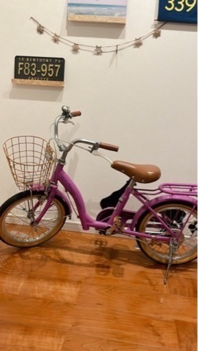 美品　幼児自転車 子供自転車