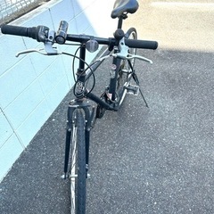 美品】最終値下げ⭐︎人気のクロスバイク(ブラック)