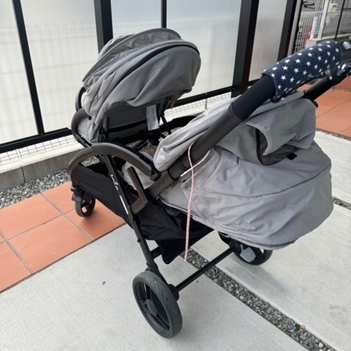 二人乗りベビーカー　子供用品 ベビー用品 ベビーカー、バギー