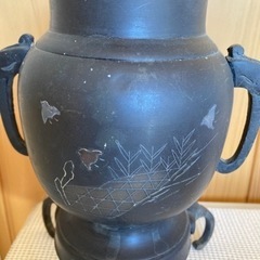 唐金製  壺 花瓶 銅の画像