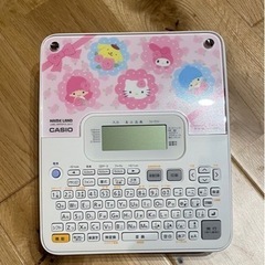 サンリオ　テプラ　カシオネームランド　生産終了品　CASIO K...