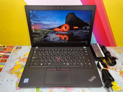 JC02440　極美品 レノボ Thinkpad X280 ノートPC 12.5型 FHD 綺麗　Windows11