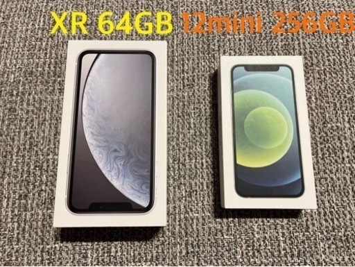 iPhone XRとiPhone 12mini