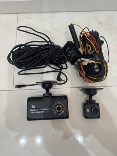 T'Z セルスター製　ドライブレコーダー前後 TZ-D205W 駐車監視モード付