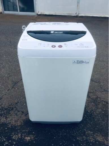 シャープ　全自動電気洗濯機 ES-GE55K-B