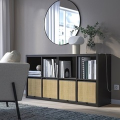 IKEA カラックス　黒　ブラック　棚