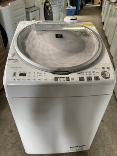シャープ電気洗濯乾燥機　ES-TX810-S