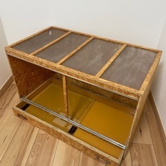 Leaf Corp 爬虫類ケージ クリアケース 40×20×25cm
