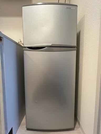 SHARP 2ドア冷蔵庫 118L