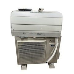 中古 2018年製 20畳 パナソニック ルームエアコン CS-63HA2E6-W 6.3kw ナノイーＸ 高性能モデル 冷暖房 壁掛け型 ホワイト