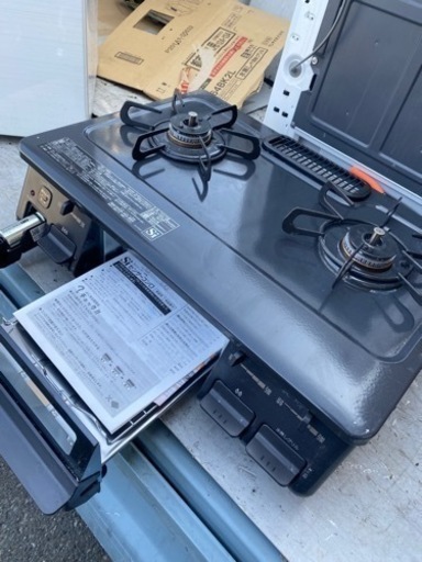 2021年式　パロマ ガステーブル 水無し片面焼き LPガス(12A・13A) 左強火 IC-S87K-L