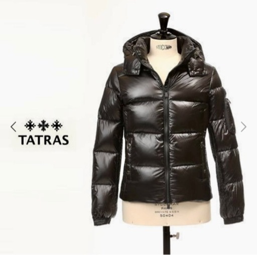 タトラスダウンジャケット ブラックメンズ