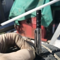 【受け渡し終了いたしました】北海道発 BULMINUM ブリヂストン 14インチ アルミホイール 5.5J 4穴 PCD100 +45 &ブリヂストン夏タイヤ　175/65R14 約5分山の画像