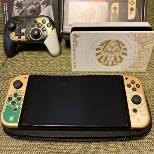 （決まりました）Nintendo Switch ゼルダエディション一式