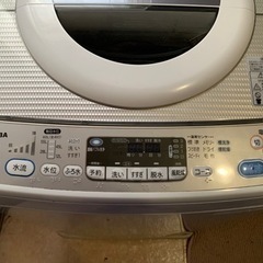 東芝の洗濯機の画像