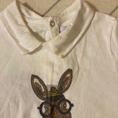 プチバトーの長袖Tシャツ（18m・81センチ）の画像