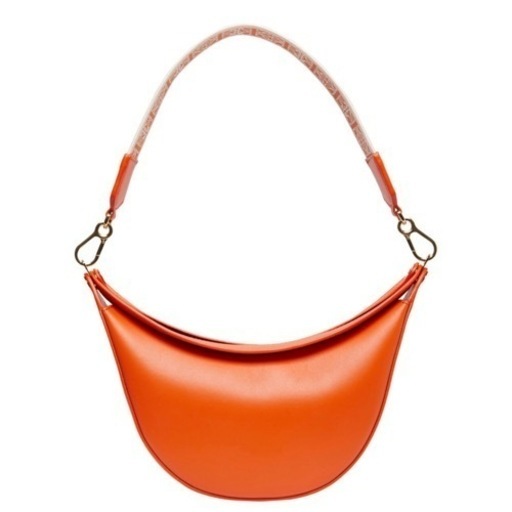 ロエベ　ルナ　バッグ　スモール　レザー　オレンジ　国内正規店品　新品　ショルダー