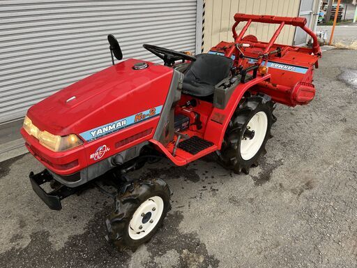 最近まで、使用し離農での下取り動作品 引取限定 ヤンマー 12.5馬力 4WD ディーゼル トラクタ Ke-2D 軽快ターン からみませーん 703h 厚木