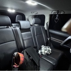 ランドクルーザー　プラド　ルームランプ　LEDホワイト（おそらくOPPLIGHT製）　ランクルの画像