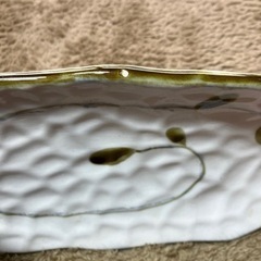 足付き楕円形の皿　５枚の画像