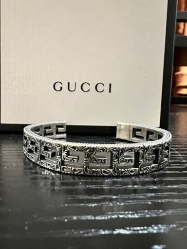 最終値下げ　美品　GUCCI グッチ　アクセサリー　ブレスレット　シルバー